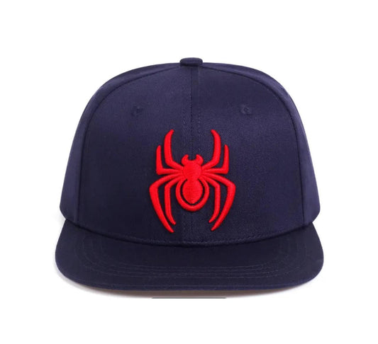 Lukkizara Flat Brim Hat Unisex Hat Cap Adjustable Snapback Cap for Men Women Boys Girls Navy