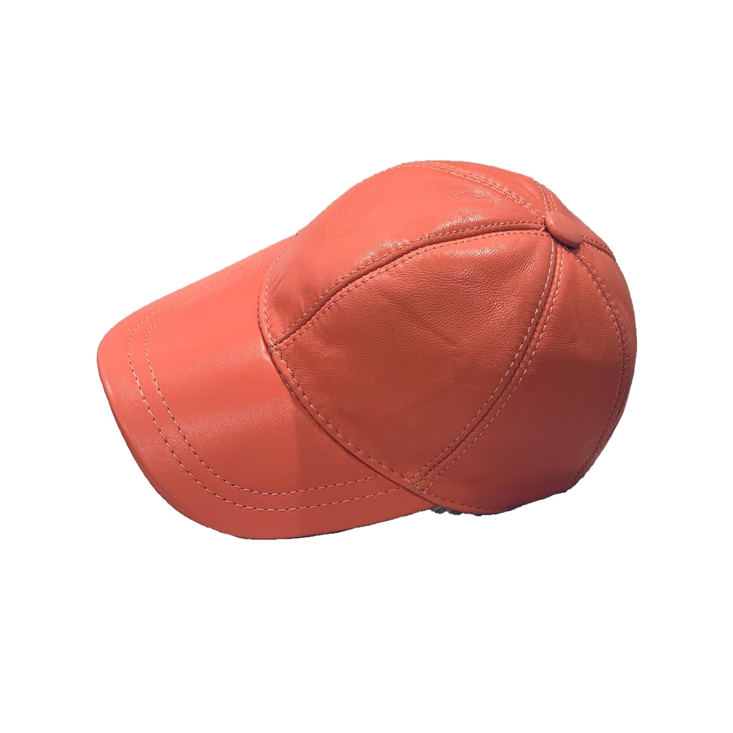 Lukkizara Mens Womans Leather Cap 100% Genuine Real Lambskin Leather