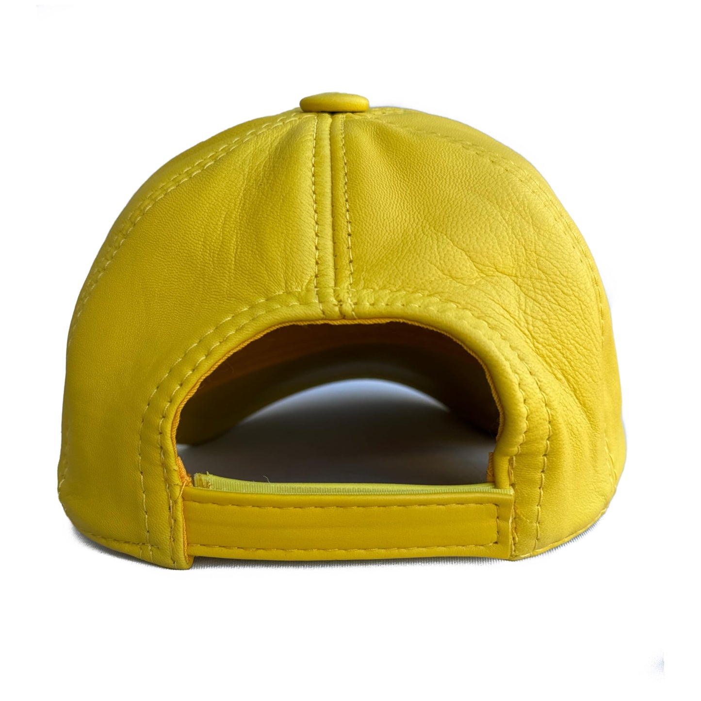 Lukkizara Mens Womans Genuine Real Lambskin Leather Unisex Baseball Cap Adjustable Dad Hat for Walking