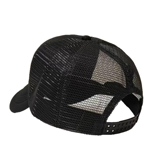 Mens Black American Flag Baseball Cap