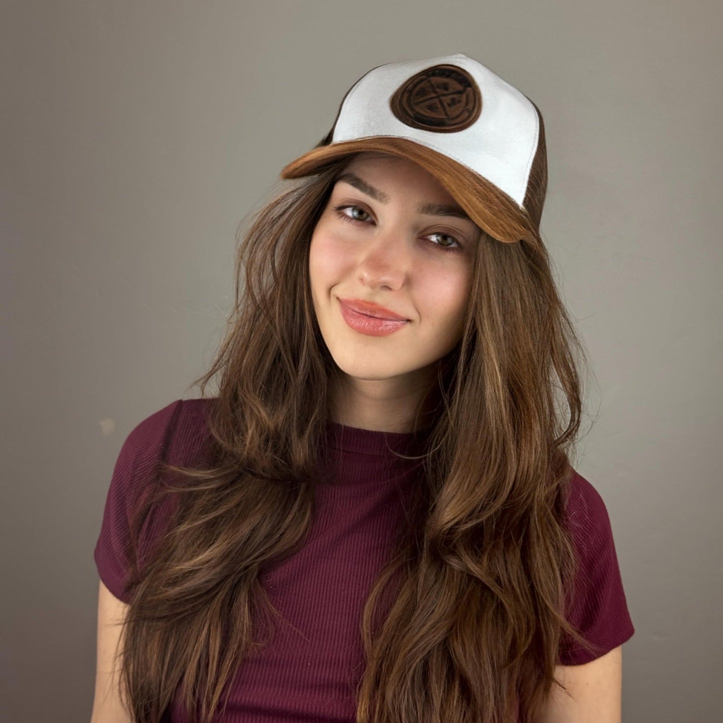 Premium Trucker Hat – Mesh Baseball Cap | Adjustable Eco-Friendly Suede Snapback Mesh Cap | Vintage Hat for Men & Women