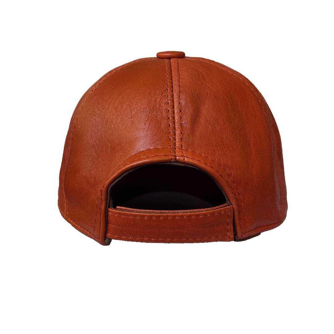 Lukkizara Mens Womans Leather Cap 100% Genuine Real Lambskin Leather