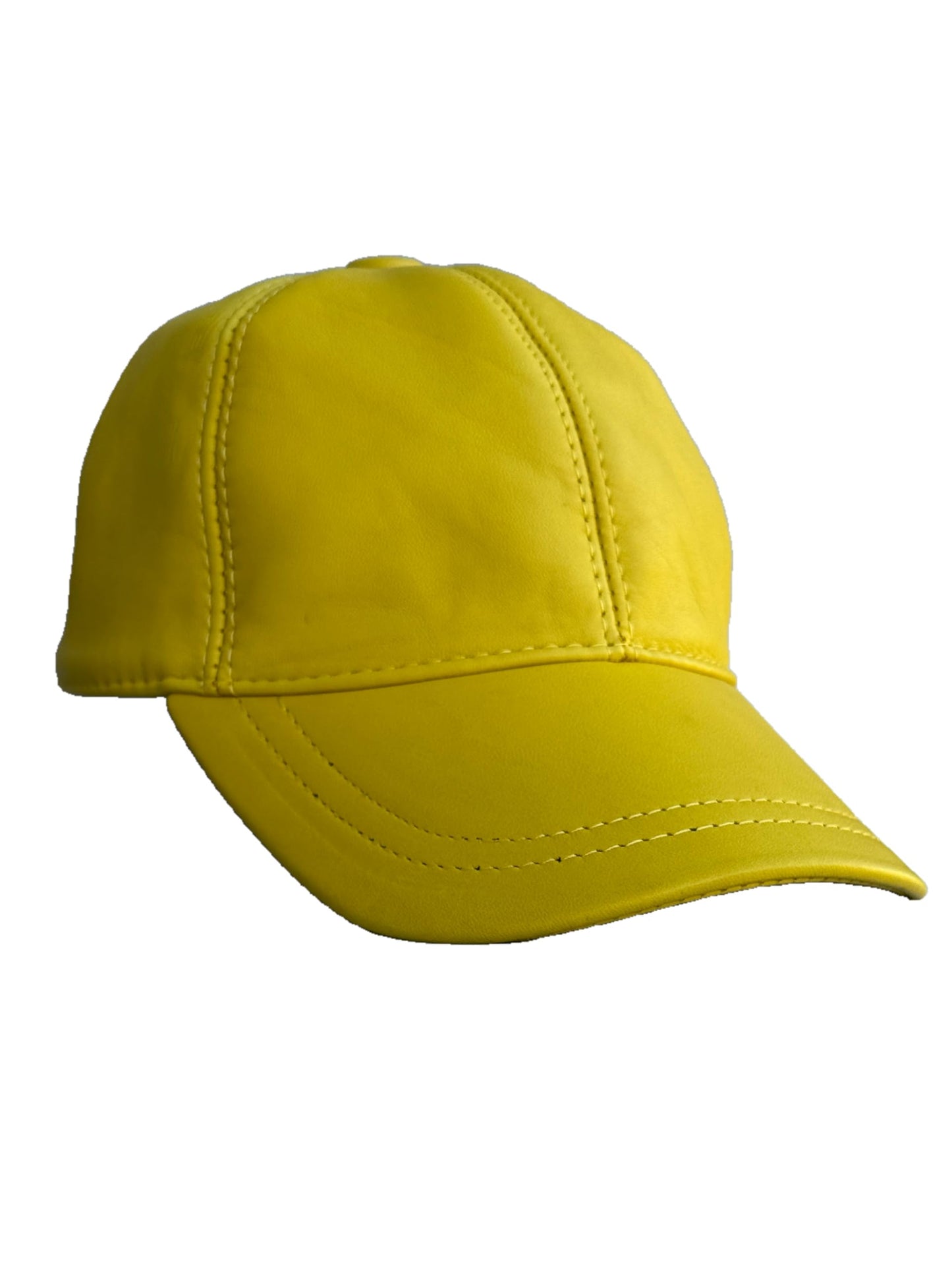 Lukkizara Mens Womans Genuine Real Lambskin Leather Unisex Baseball Cap Adjustable Dad Hat for Walking