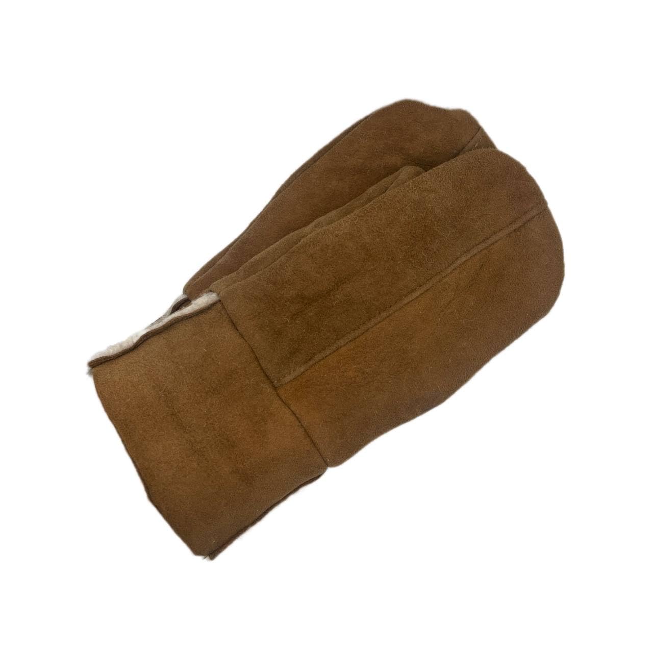 Lukkizara Men's and Women's Premium Shearling Sheepskin Leather Fur Mittens