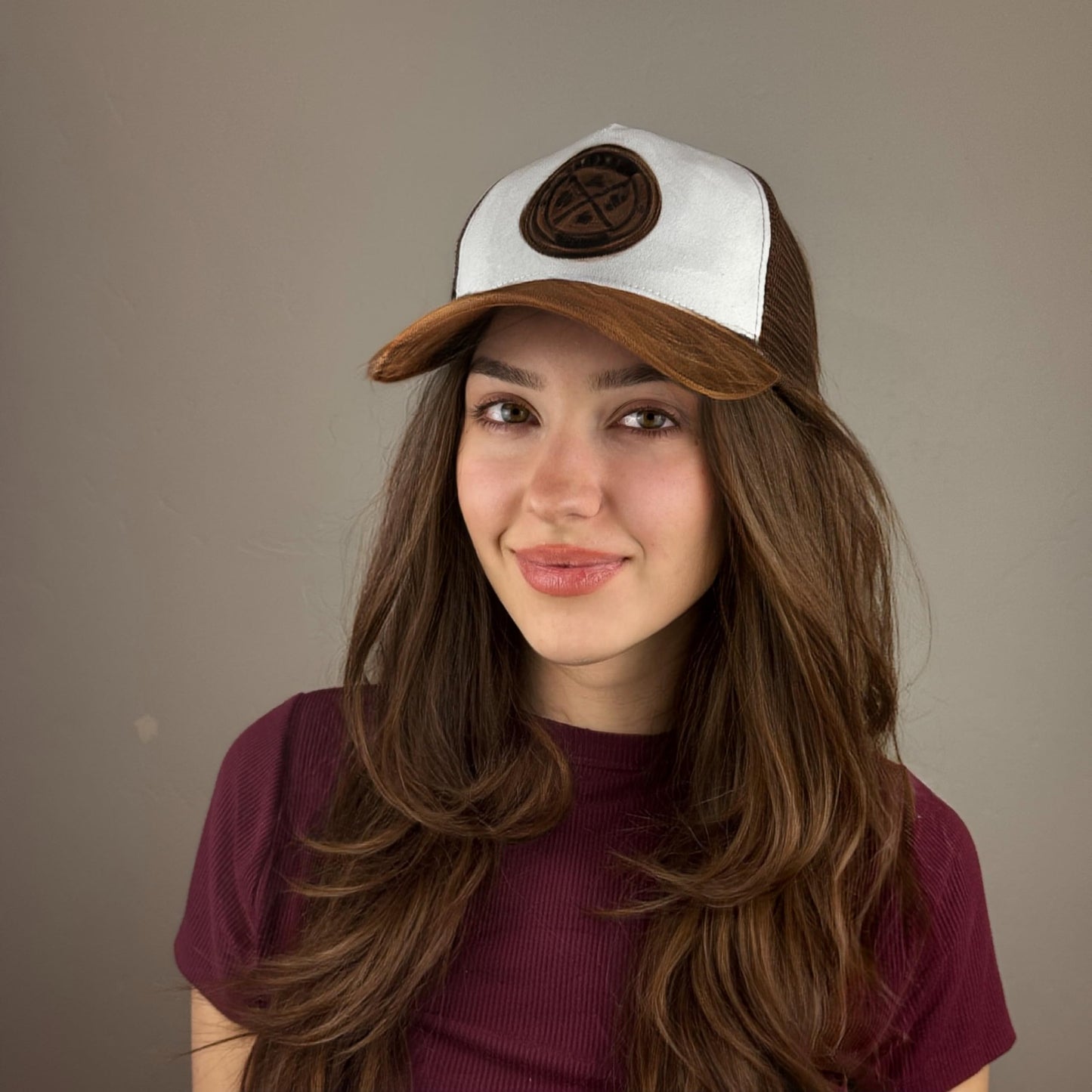 Premium Trucker Hat – Mesh Baseball Cap | Adjustable Eco-Friendly Suede Snapback Mesh Cap | Vintage Hat for Men & Women