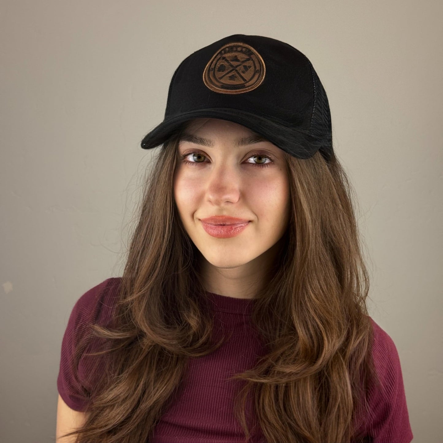 Premium Trucker Hat – Mesh Baseball Cap | Adjustable Eco-Friendly Suede Snapback Mesh Cap | Vintage Hat for Men & Women