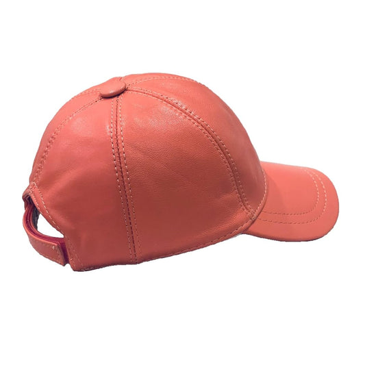 Lukkizara Mens Womans Leather Cap 100% Genuine Real Lambskin Leather