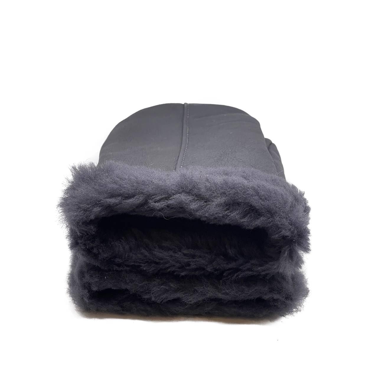 Lukkizara Men's and Women's Premium Shearling Sheepskin Leather Fur Mittens