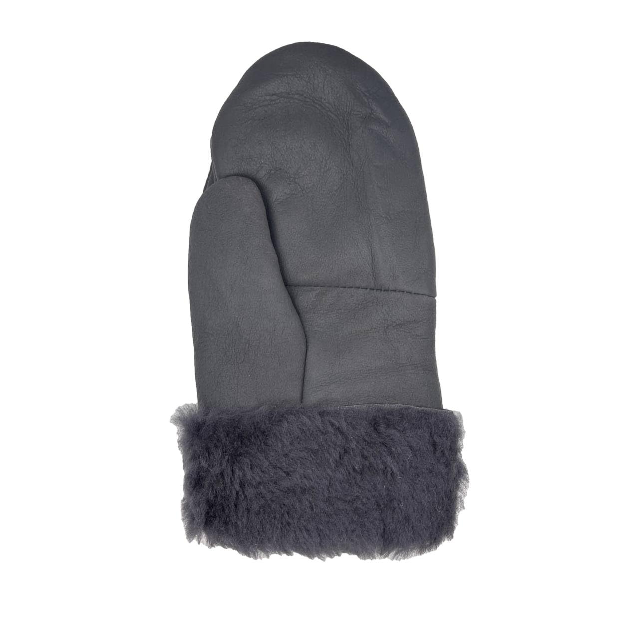 Lukkizara Men's and Women's Premium Shearling Sheepskin Leather Fur Mittens