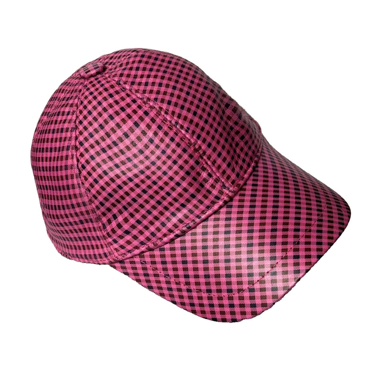 Adjustable Leather Hat Genuine Lambskin Leather Baseball Cap Sports Visor Unisex