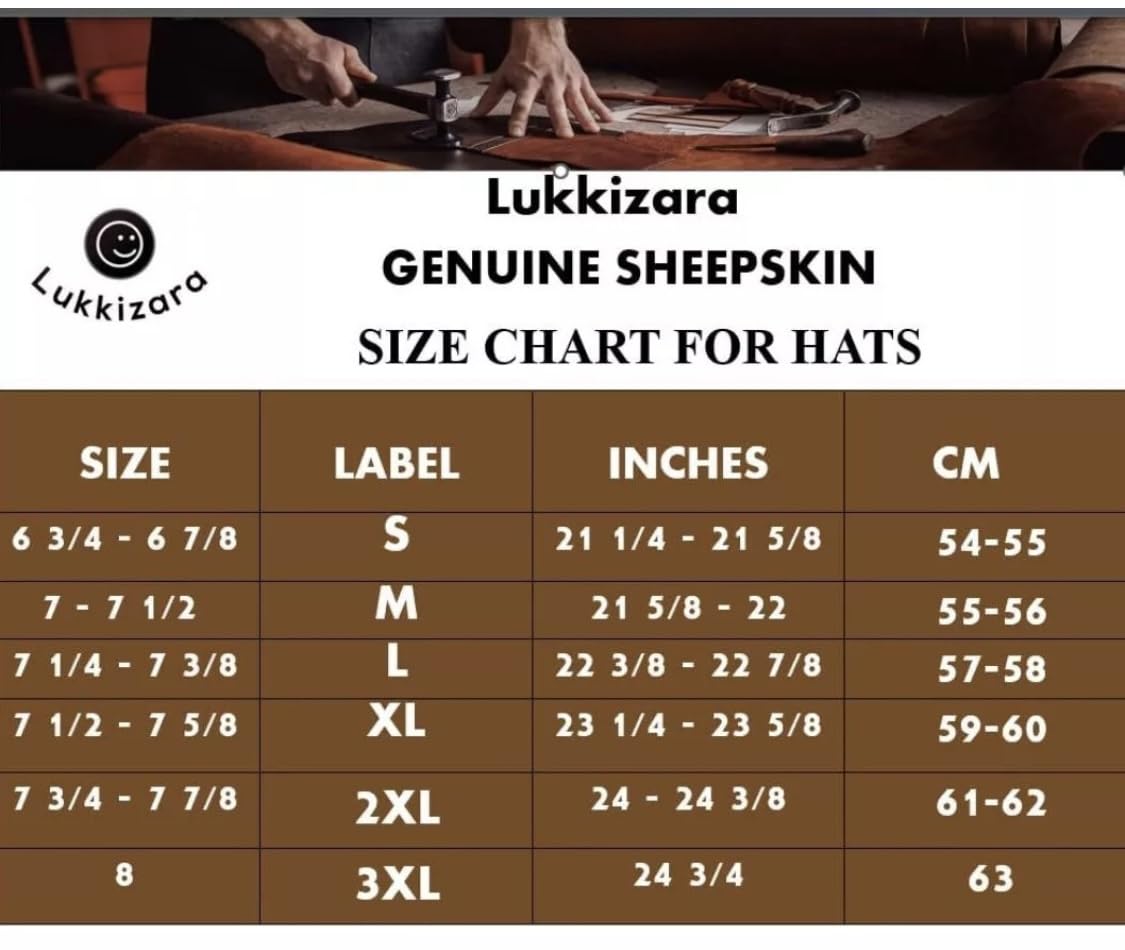 Lukkizara Women's Real Leather Newsboy Cap Yacht Captain Sailor Hat