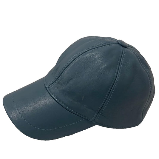 Lukkizara Real Genuine Leather Unisex Baseball Cap - 100% Lambskin Leather Adjustable Dad Hat