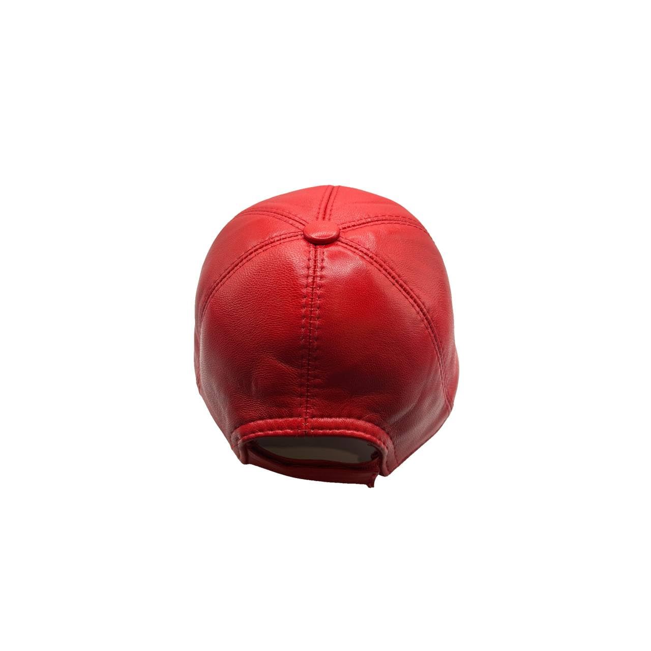 Lukkizara Real Genuine Lambskin Leather Baseball Cap Hat Sports Visor